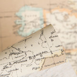 Anti-stain Tablecloth Sand World Map - Ribes y Casals