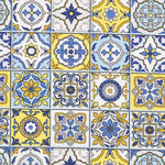 Yellow Mosaic Anti Stain Tablecloth - Ribes y Casals