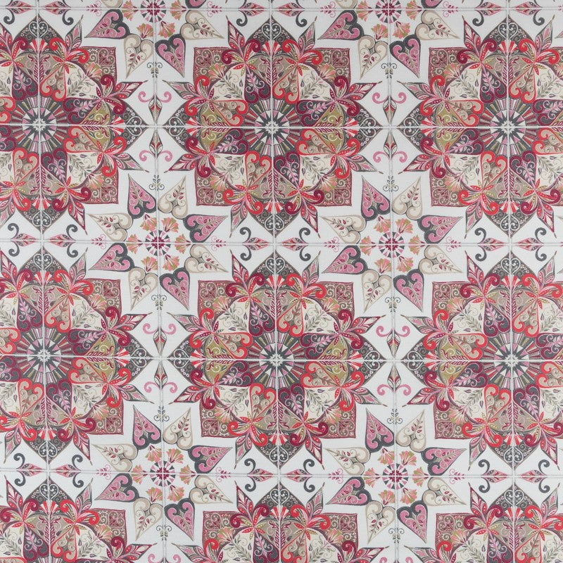 Anti Stains Tablecloth Mosaic Fuchsia - Ribes y Casals