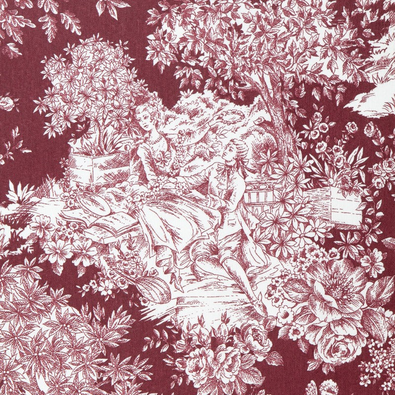 Anti Stains Tablecloth IKAT Red - Ribes y Casals