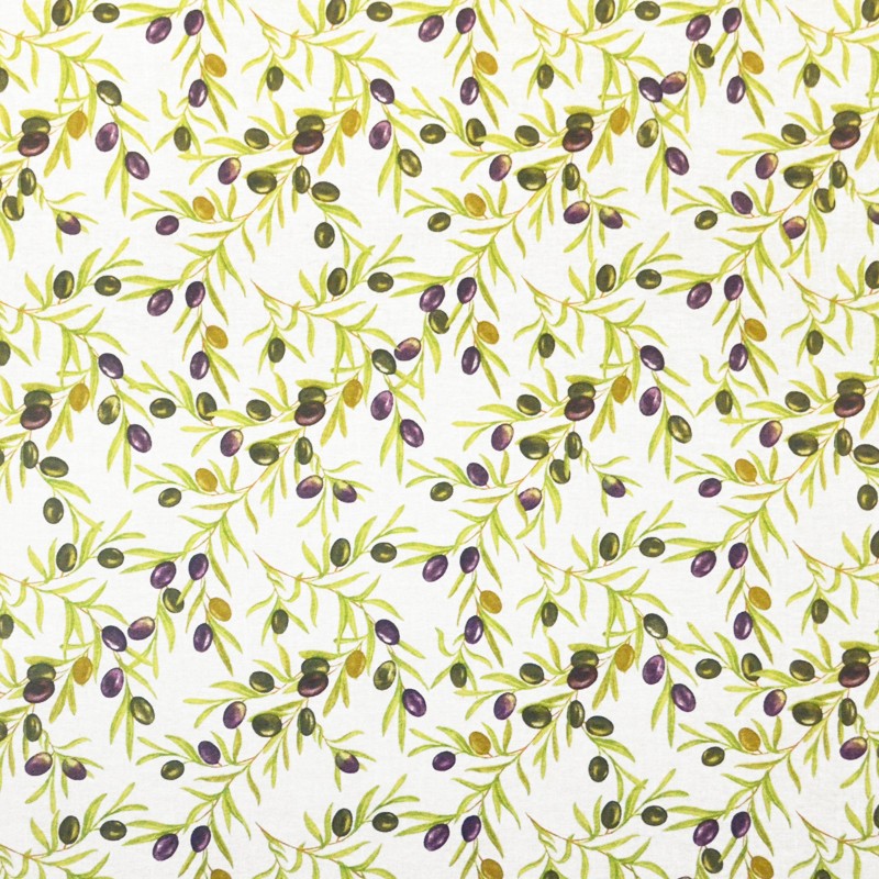Mantel Antimanchas Cocina Lila Pistacho - Ribes y Casals