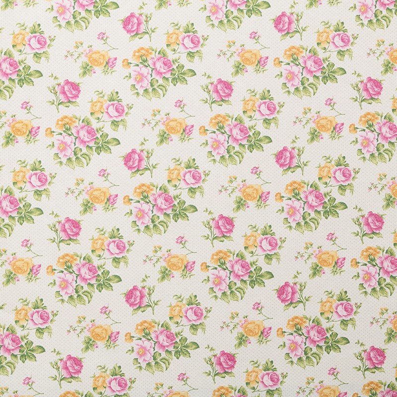 Tablecloth Flowers Dots Grey - Ribes y Casals