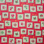 Tablecloth Christmas Stainproof Checks Red - Ribes y Casals