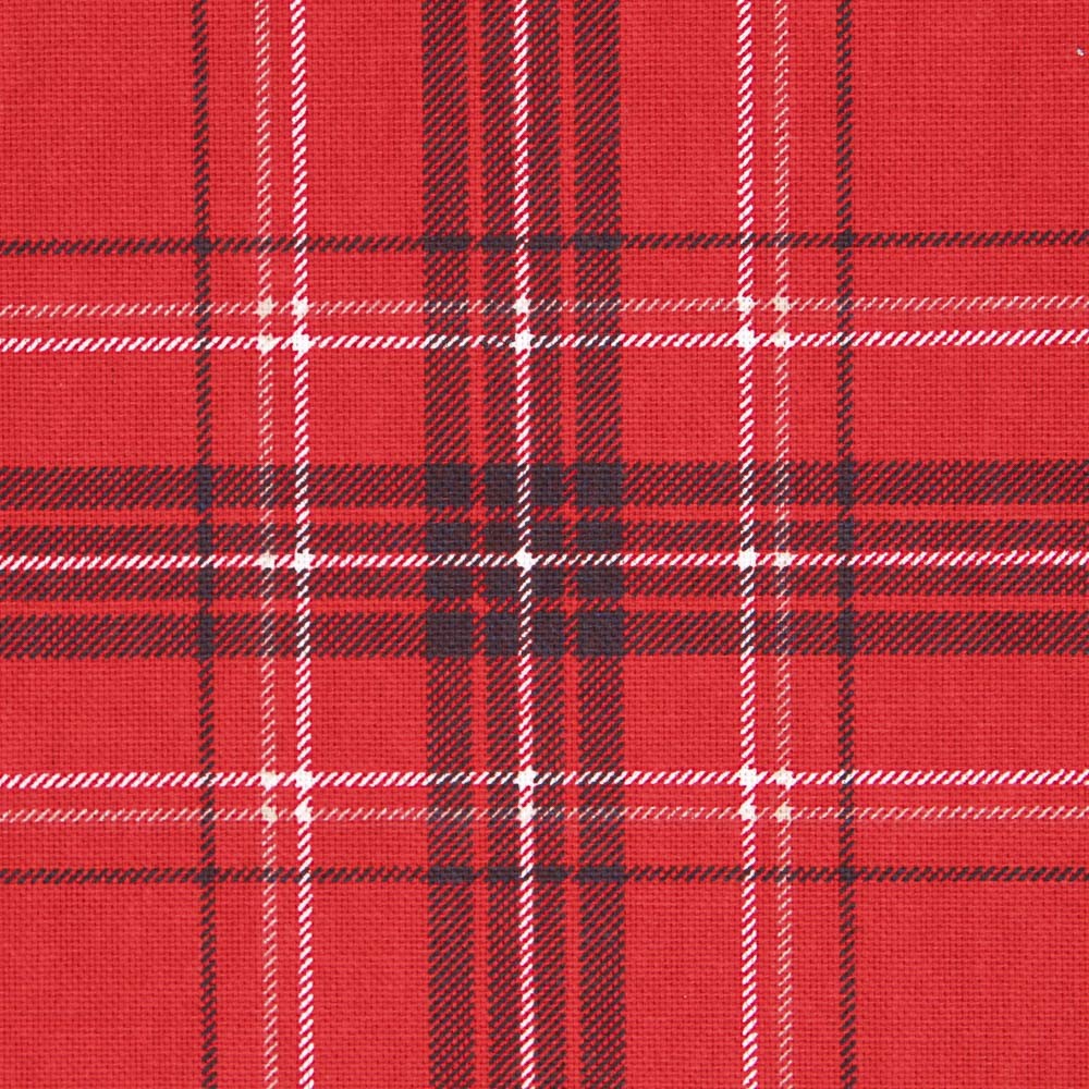 Red Check Christmas Tablecloth - Ribes y Casals