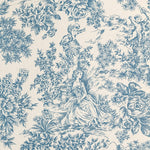 Tablecloth Toile de Jouy Blue - Ribes y Casals