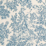 Tablecloth Toile de Jouy Blue - Ribes y Casals