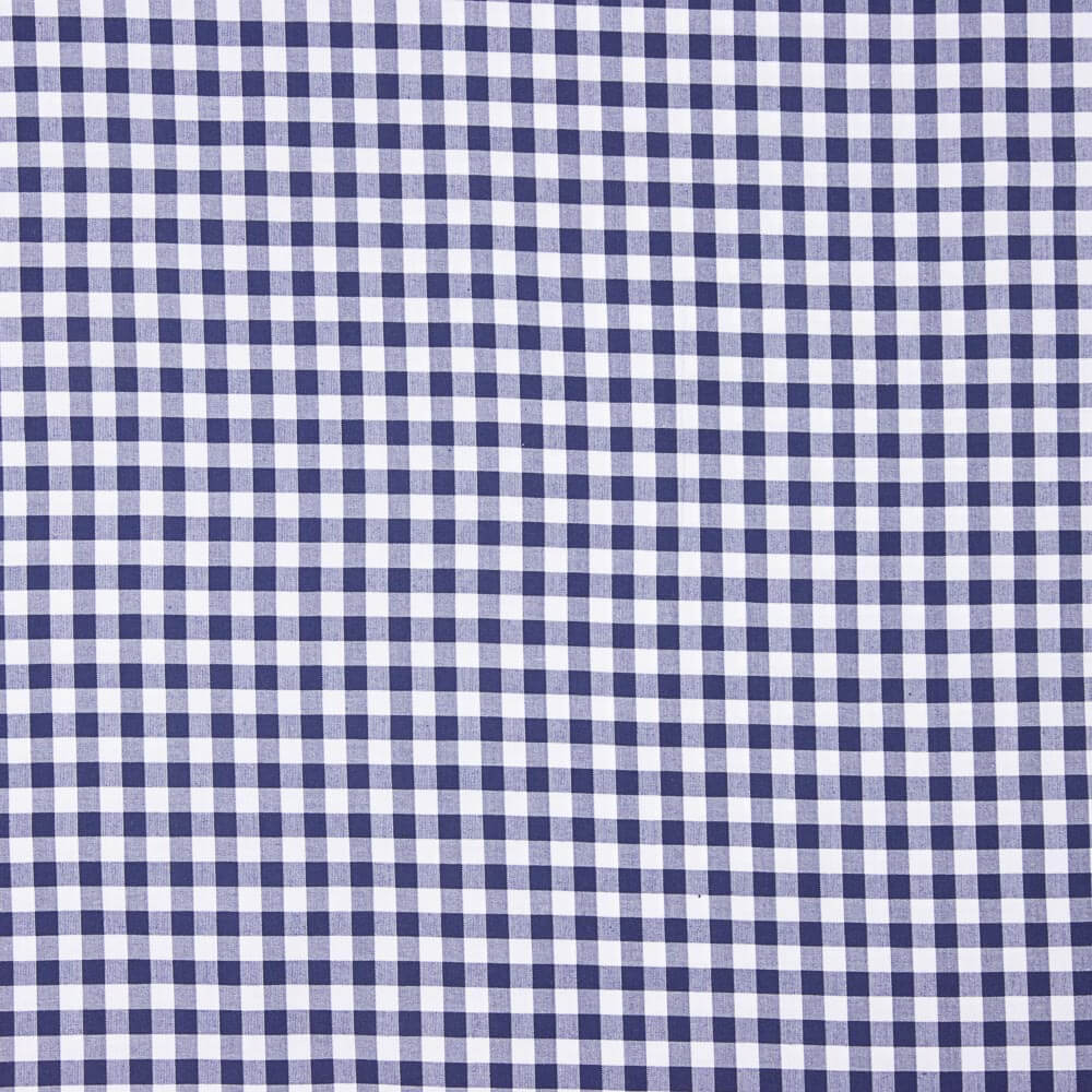 Tablecloth Fabric Blue Square 13mm - Ribes y Casals