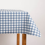 Blue Plaid Anti-Stain Resin Tablecloth - Ribes y Casals