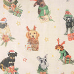 Tablecloth Anti-stain Resin Tablecloth Christmas Doggies - Ribes y Casals