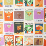 Multicolour Cocktail Table Linen Fabric - Ribes y Casals