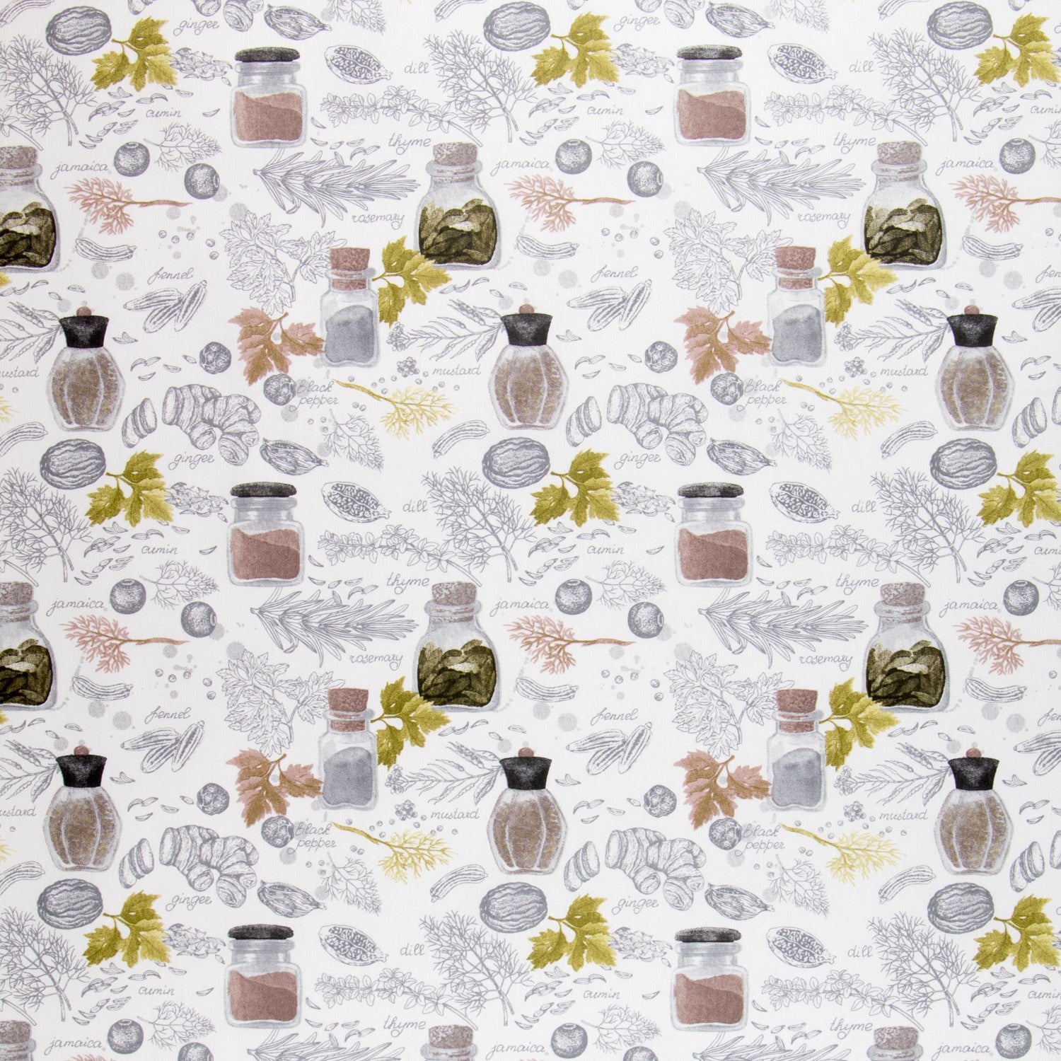 Anti-Stain TableclothÿAromate and Ginger - Ribes y Casals