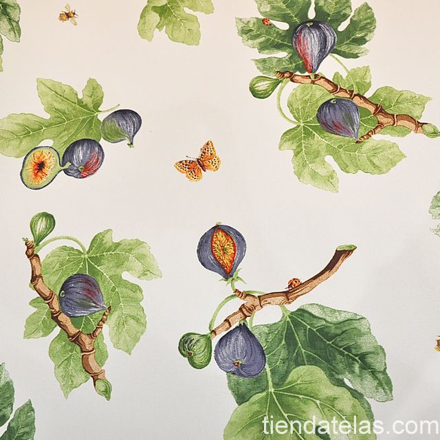 Tablecloths Panama Figs - Ribes y Casals