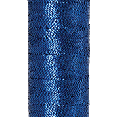Mettler Blue Metallic Thread - Ribes y Casals