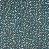 Green Flower Printed Micro Corduroy - Ribes y Casals