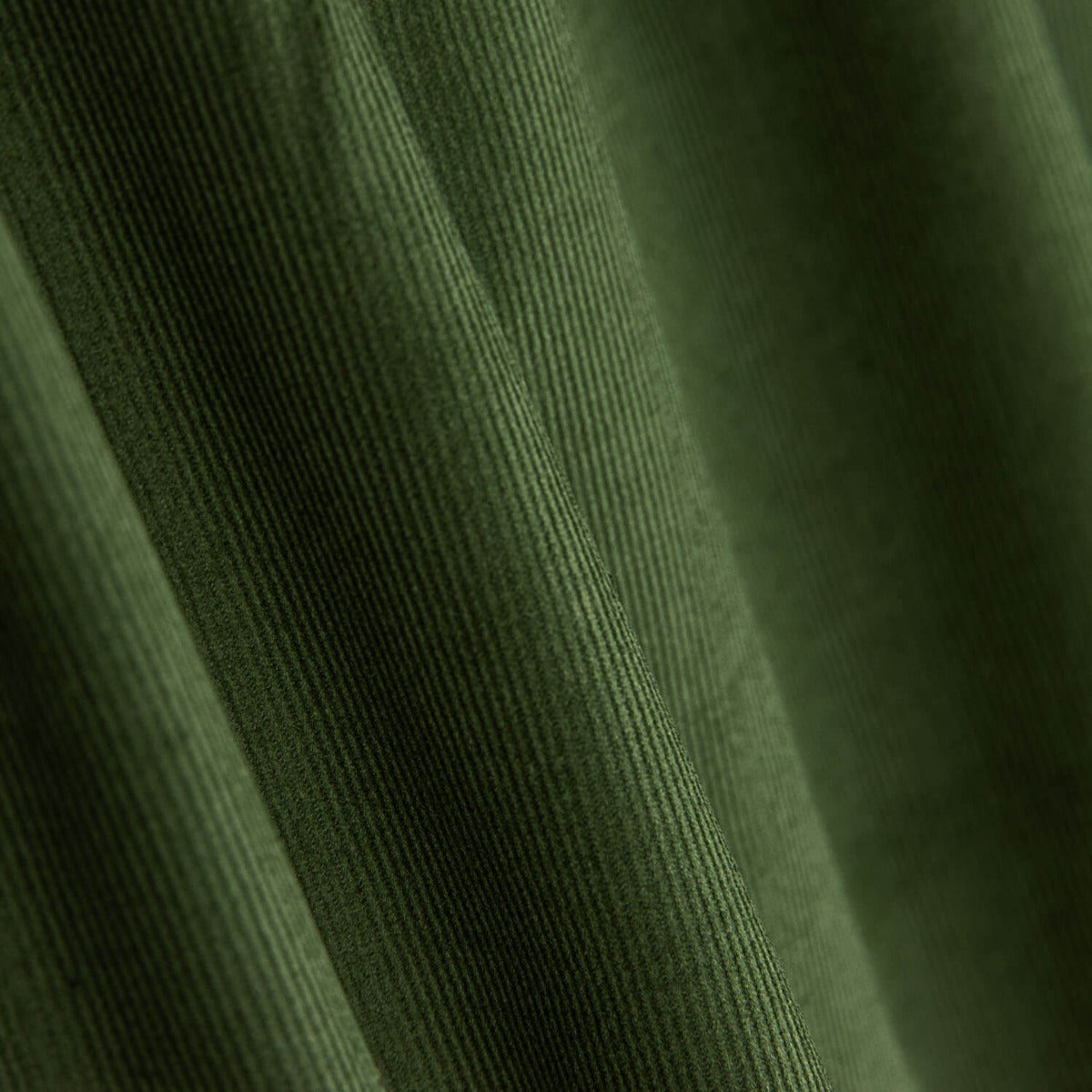 Soft Green Cotton Corduroy Fabric - Ribes y Casals