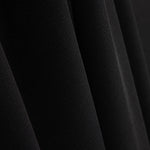 Fine Black Polyester Piqué - Ribes y Casals