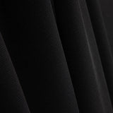 Fine Black Polyester Piqué - Ribes y Casals