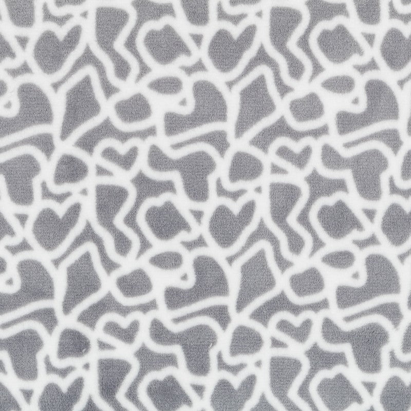 Minky Shapes Grey - Ribes y Casals