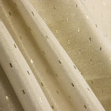 White Gold Plumeti Brocade - Ribes y Casals