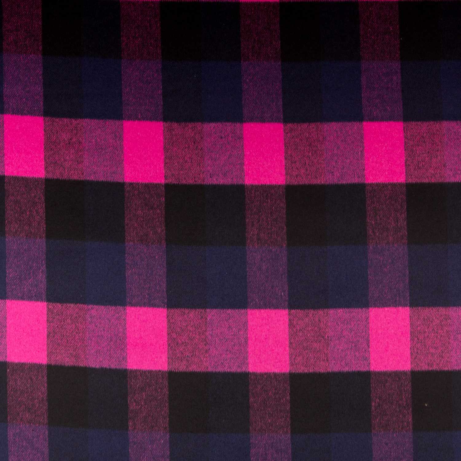 Scottish Tartan Mouflon Fuschia Gray - Ribes y Casals