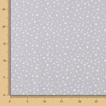 Baby Cotton Muslin with Grey Spots - Ribes y Casals