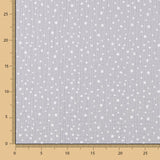 Baby Cotton Muslin with Grey Spots - Ribes y Casals