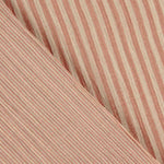 Double-Faced Muslin Stripes Skin-Peach - Ribes y Casals