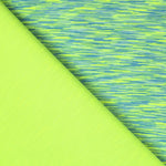 Striped Green Double Face Neoprene - Ribes y Casals