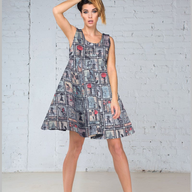 Thin Neoprene Printed Paris - Ribes y Casals