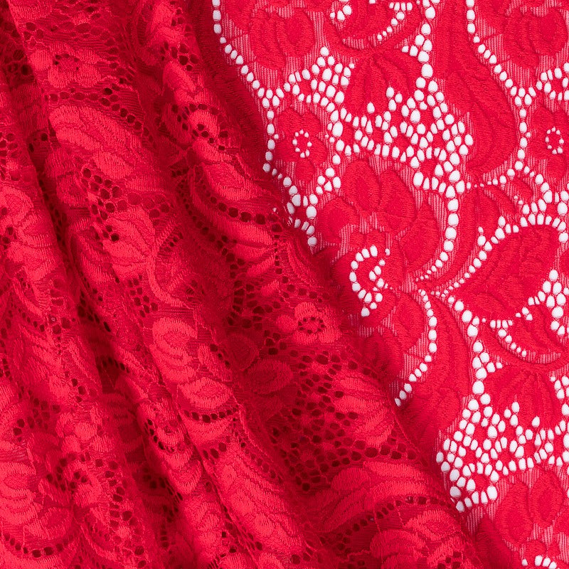 New Stretch Lace Red - Ribes y Casals