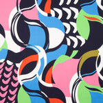 Pop Wave Printed Flat Viscose - Ribes y Casals