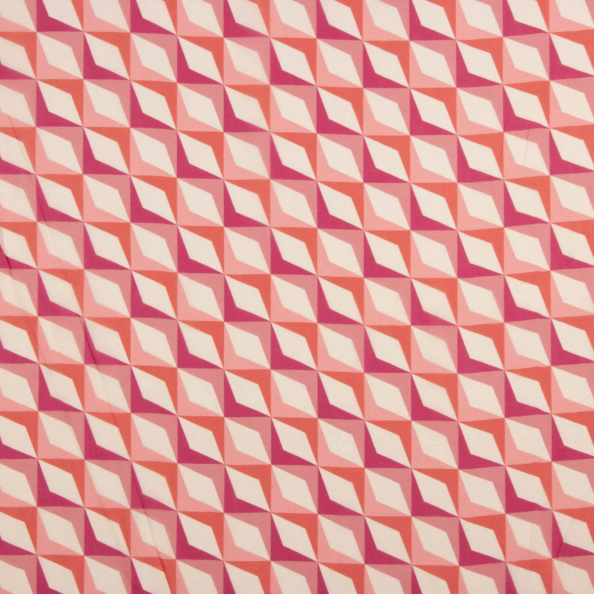 Retal Gasa Viscosa Rombos Vintage 150x135 cm - Ribes y Casals