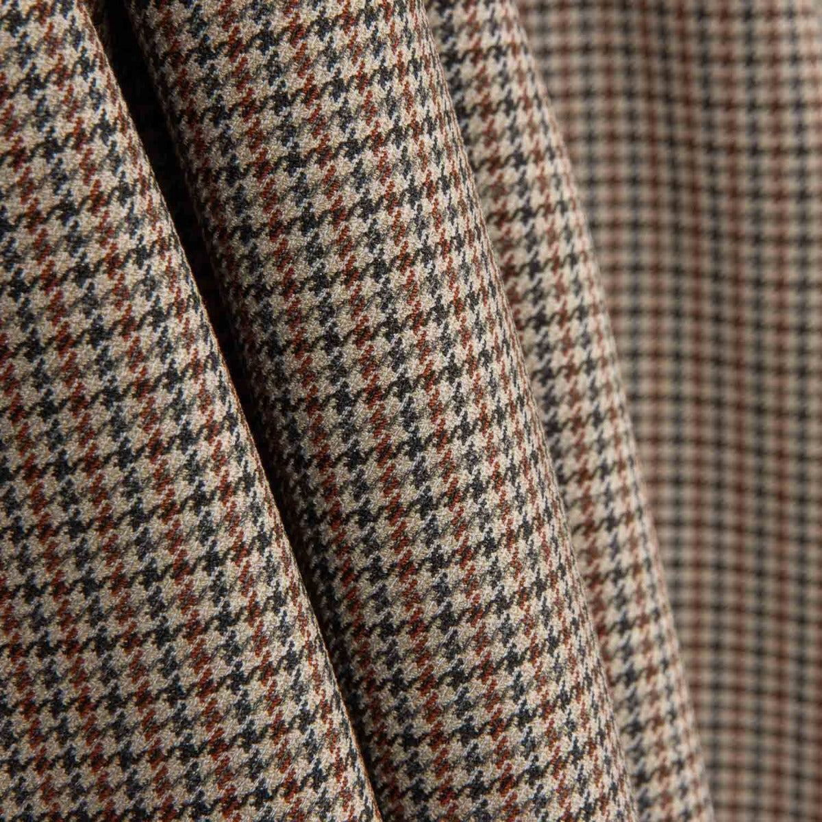 Double-sided Harris Plaid and Plain Beige - Ribes y Casals