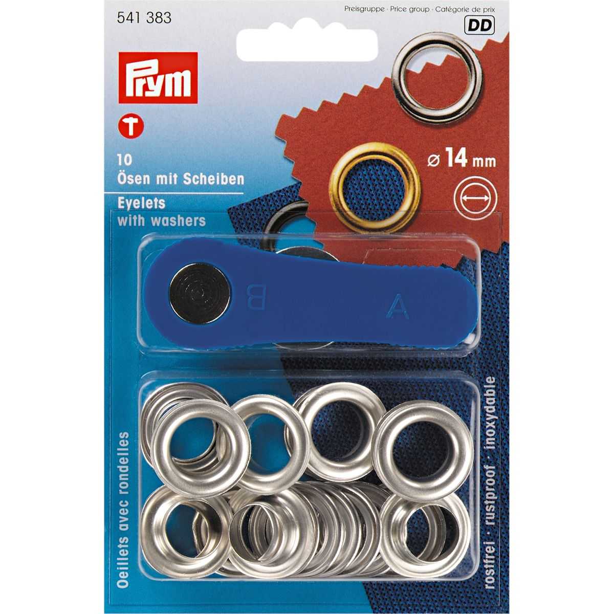 Prym - Eyelets y Washers 541383 - Ribes y Casals