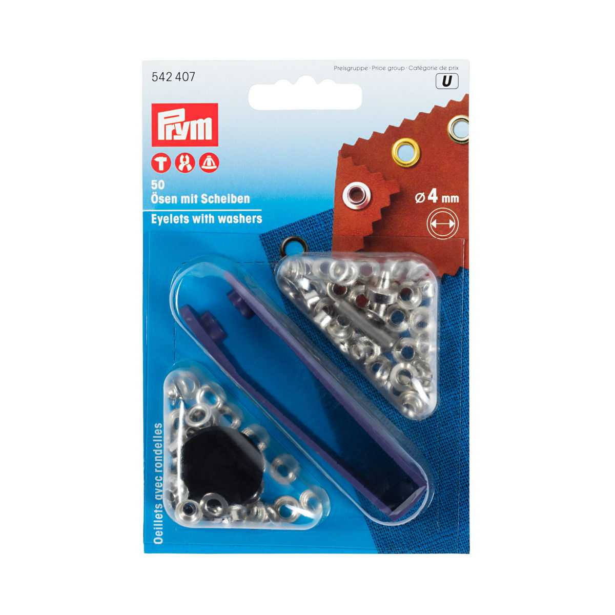 Prym - Eyelets y Washers 542407 - Ribes y Casals