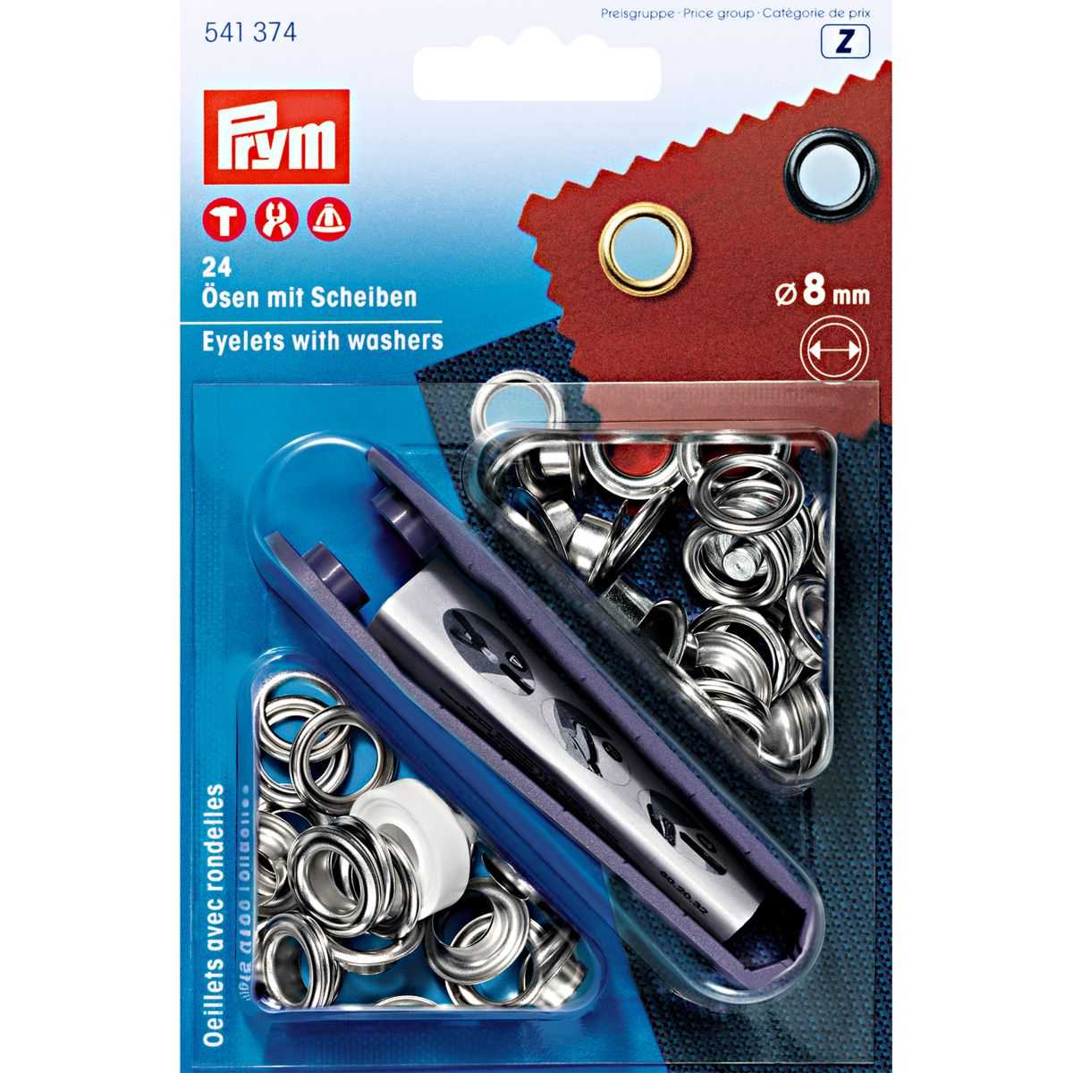 Prym - Eyelets y Washers 541374 - Ribes y Casals