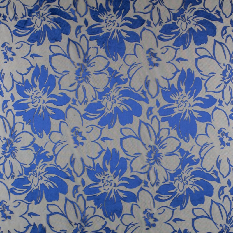 Organza Fantasy Floral Blue - Ribes y Casals