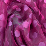Organza Dots Fuchsia - Ribes y Casals