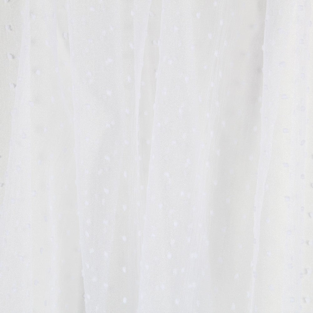 Organza Plumeti White - Ribes y Casals