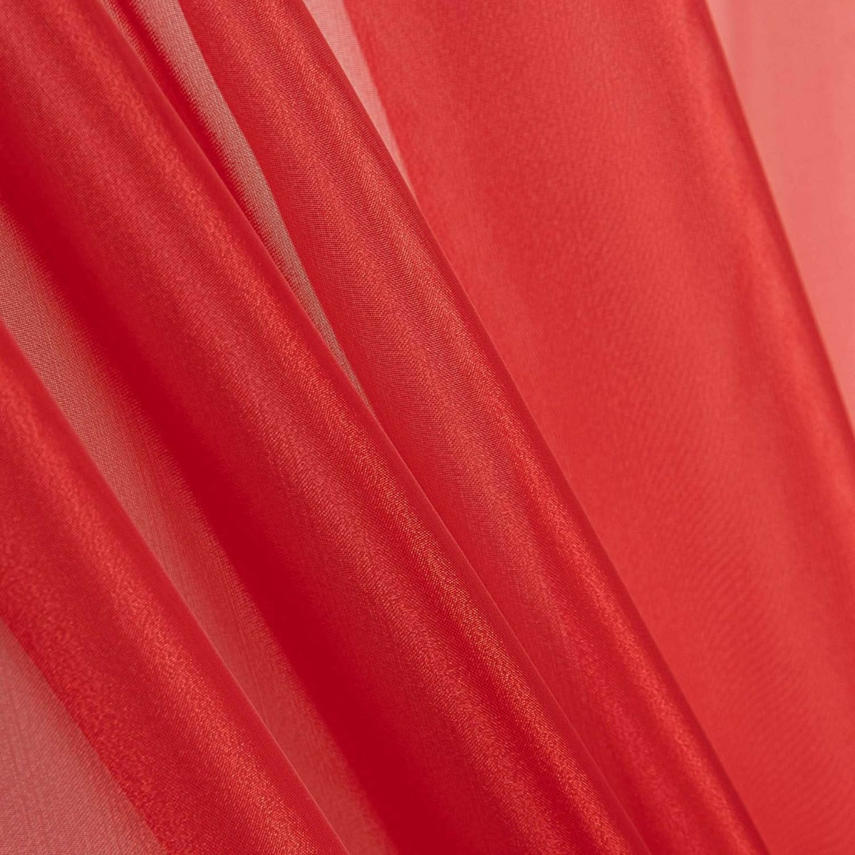 Red Polyester Organza - Ribes y Casals