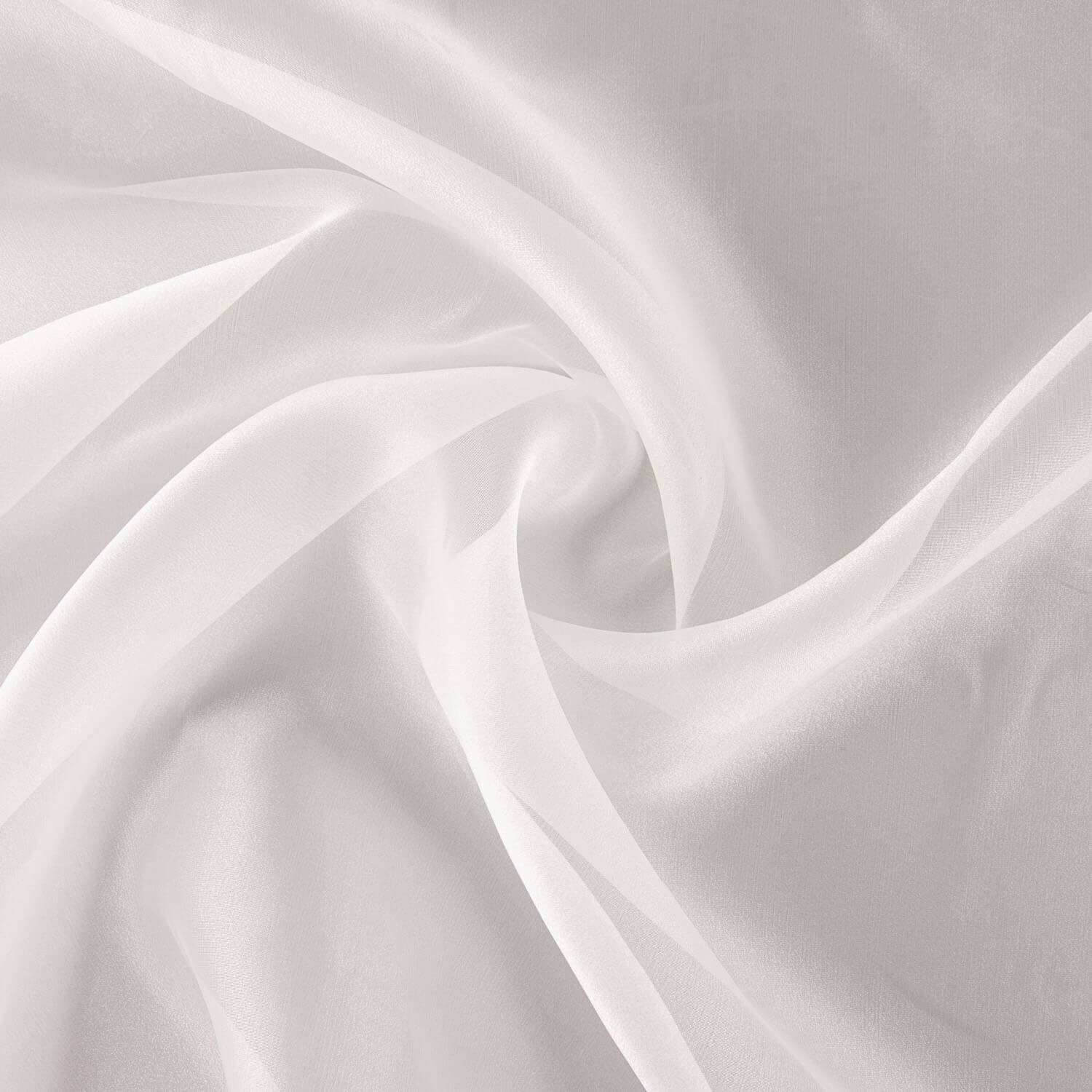 Natural White Polyester Organza - Ribes y Casals