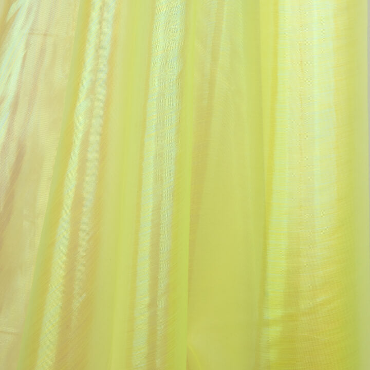 Lime-coloured Iris organza - Ribes y Casals