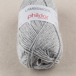 Wool Ball Heather Grey Lambswool - Ribes y Casals