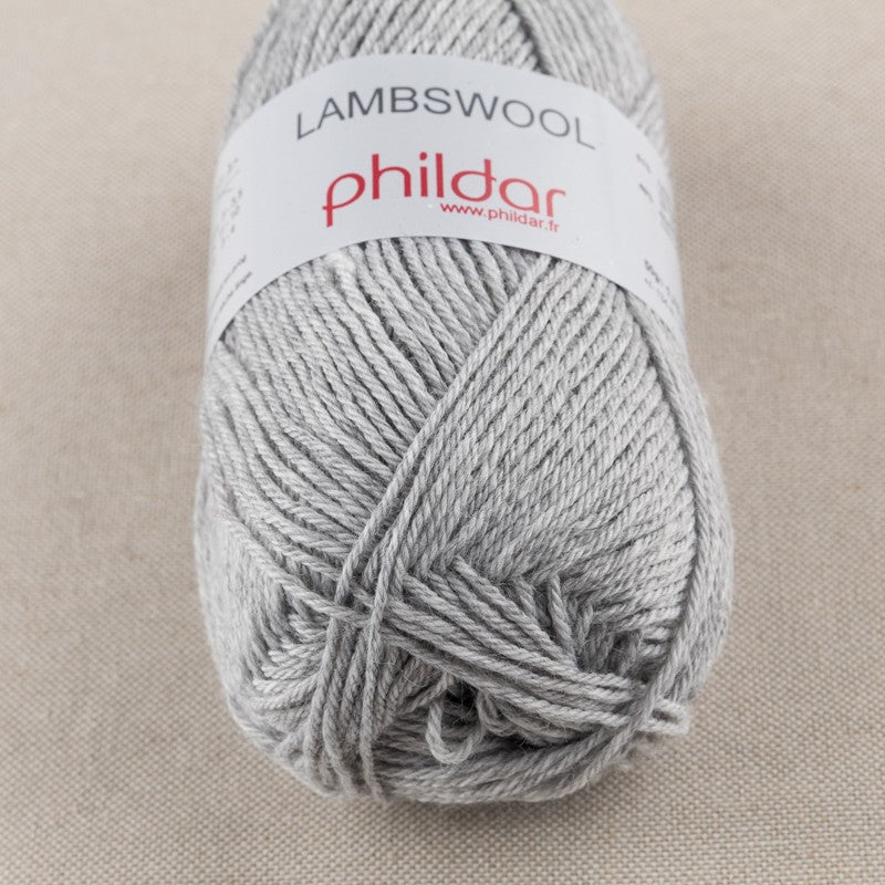 Wool Ball Heather Grey Lambswool - Ribes y Casals