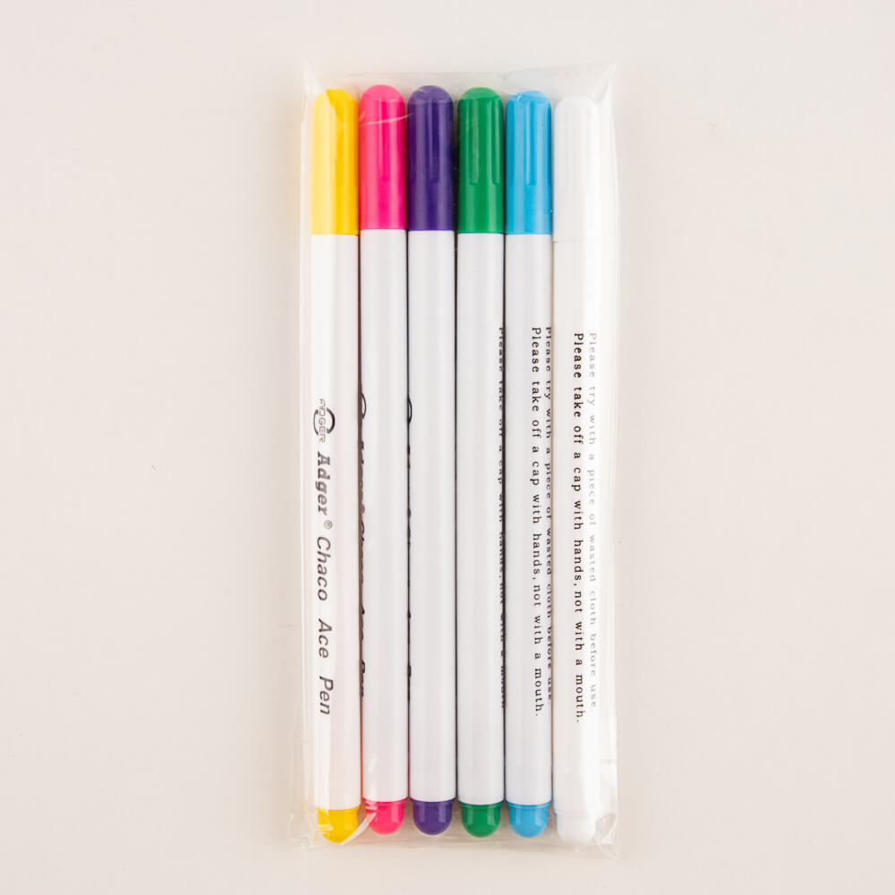 Pack of 6 Fabric Marker Pens - Ribes y Casals