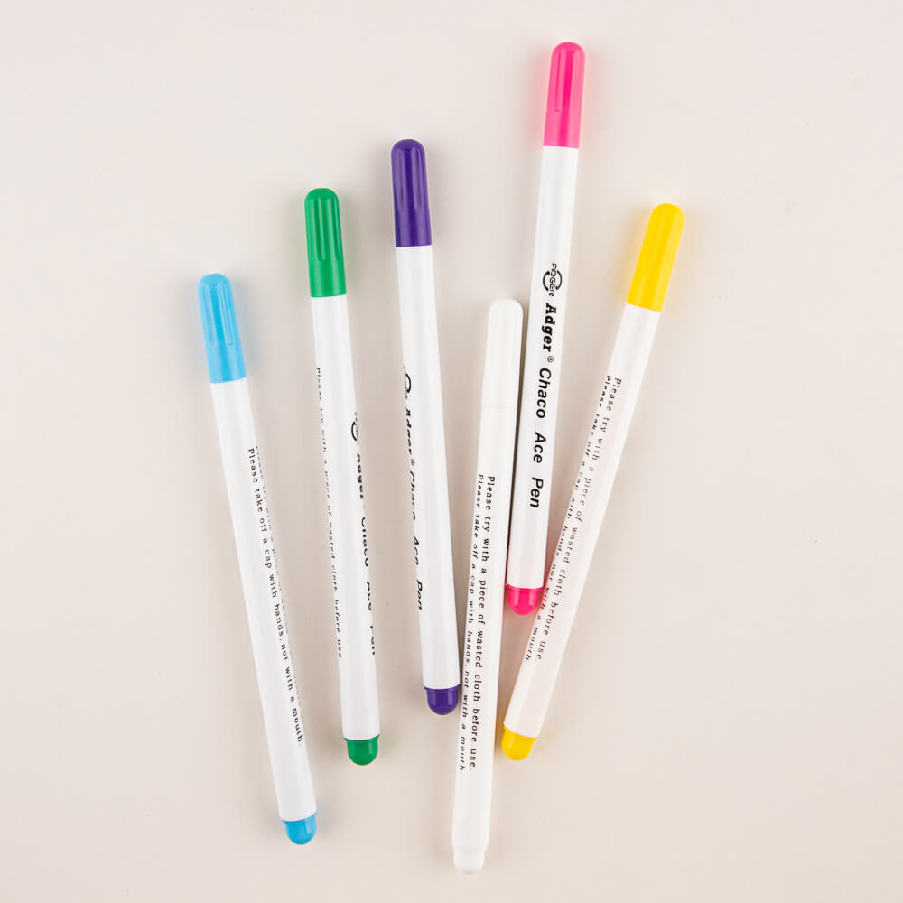 Pack of 6 Fabric Marker Pens - Ribes y Casals