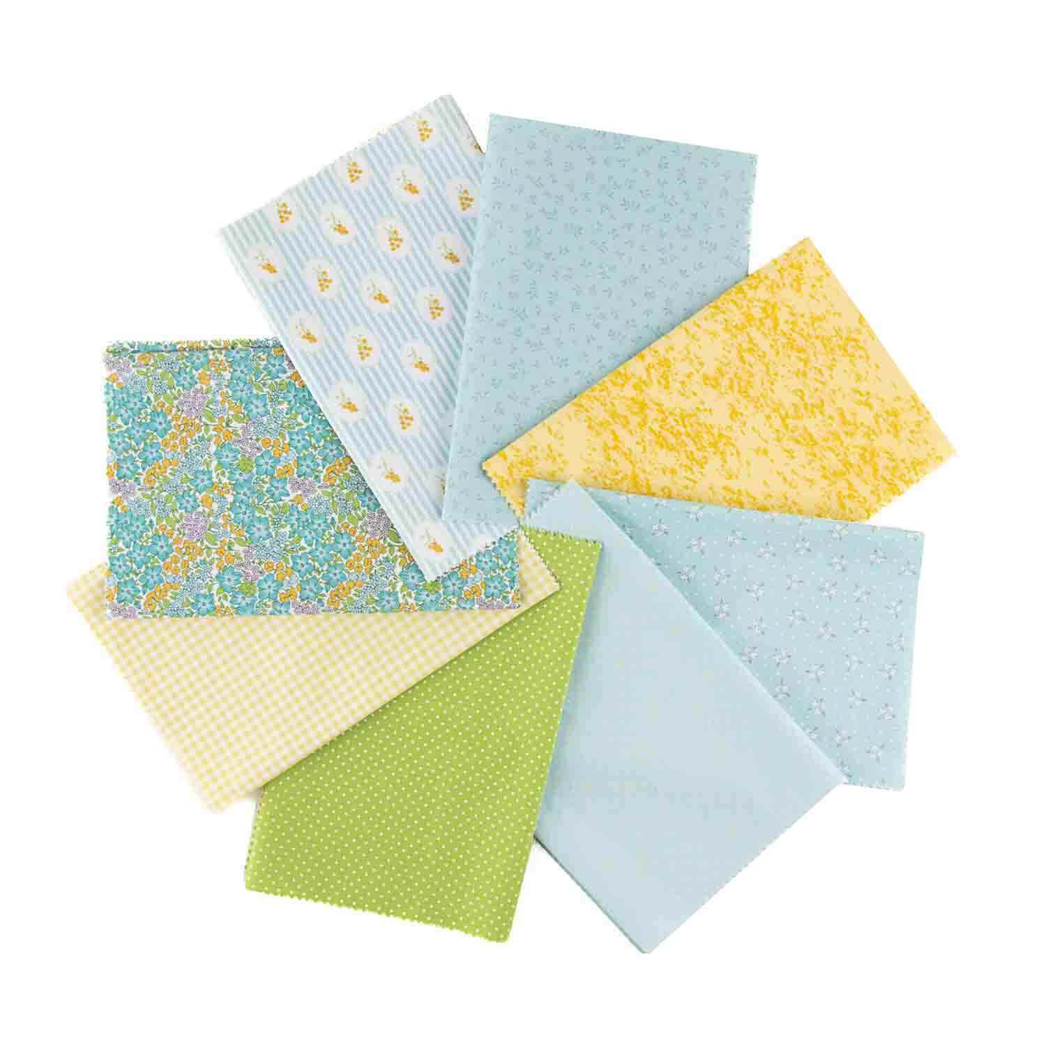 Summer Cotton Patchwork Fabric Pack - Ribes y Casals