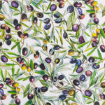 Mantel Panamá Estampado Aceitunas - Ribes y Casals