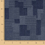 Denim Jacquard Patch Blue - Ribes y Casals