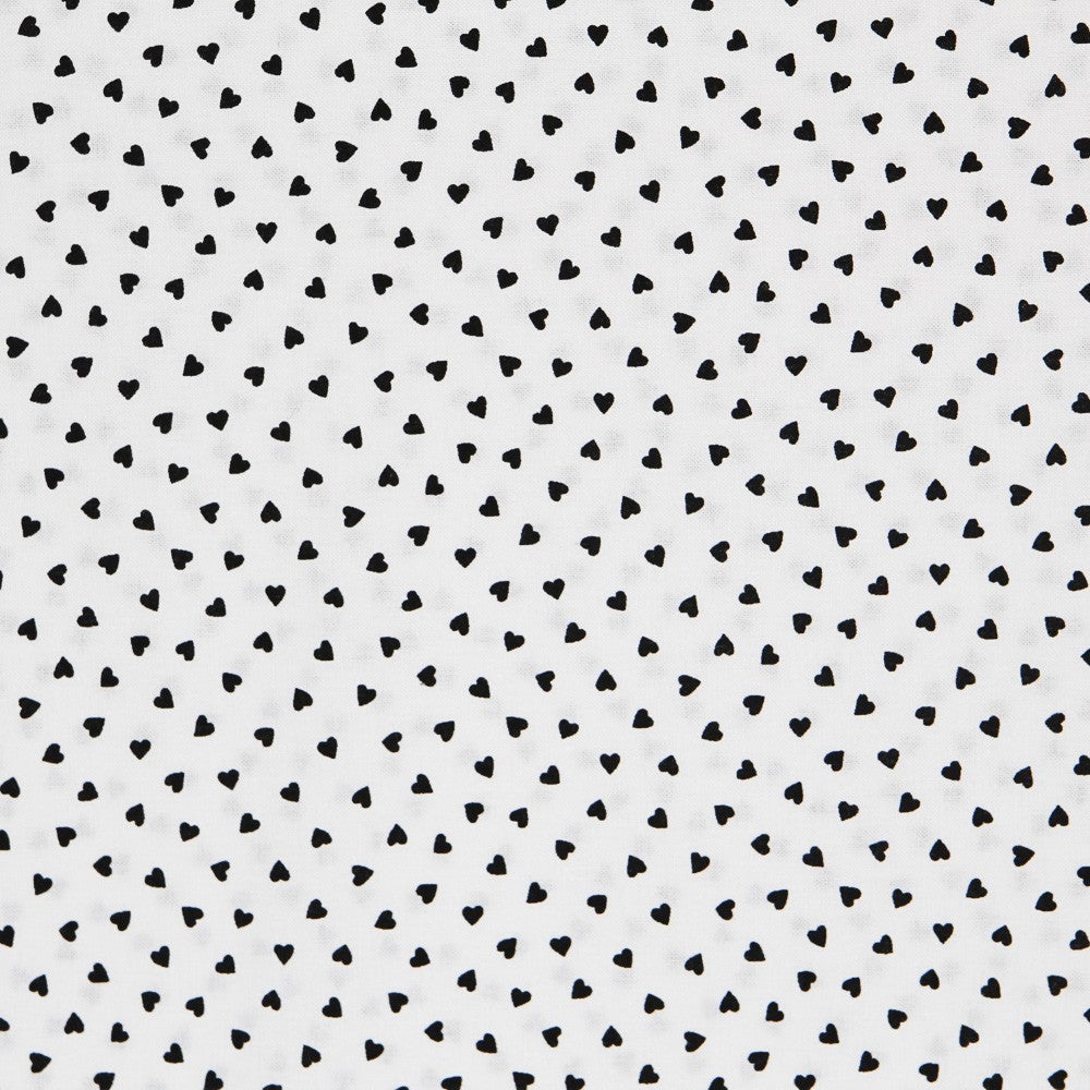 Black Hearts Patchwork 3mm - Ribes y Casals